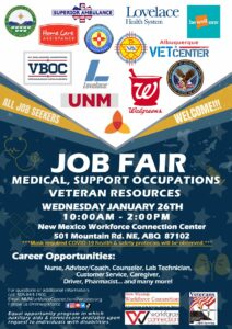 Job Fair @ New Mexico Workforce Connection | Albuquerque | New Mexico | United States