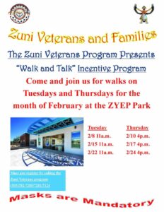 Zuni Veterans & Families @ ZVEP Park | Zuni | New Mexico | United States