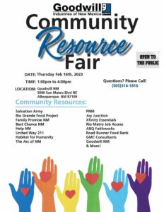 Goodwill Community Resource Fair @ Goodwill | Albuquerque | New Mexico | United States