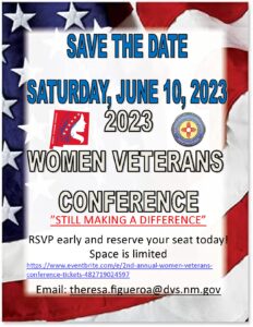 2023 Women's Veterans Conference @ TBD