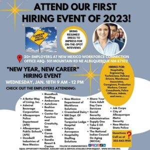  @ New Mexico Workforce Connection | Albuquerque | New Mexico | United States