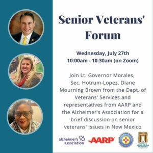 Senior Veterans' Forum @ Please see attached flyer