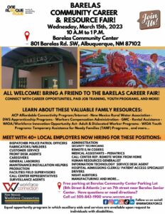 Barelas Community Center and Career Fair @ Barelas Community Center | Albuquerque | New Mexico | United States