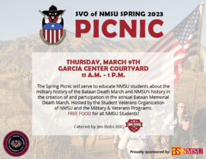 NMSU SVO Picnic @ Garcia Center Courtyard