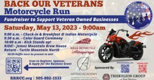 Back Our Veterans Motorcycle Run @ Please see attached flyer