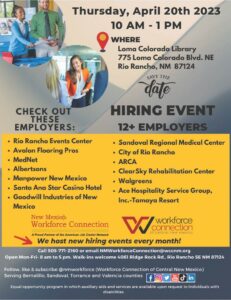 Loma Colorado Library Hiring Event @ Loma Colorado Public Library