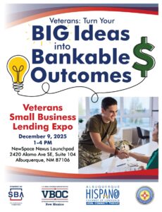 Veterans Small Business Lending Expo @ NewSpace Nexus Launchpad